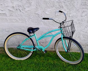 Firmstrong 26" Beach Cruiser bike bicicleta basket