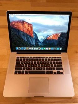 Apple MacBook Pro Retina A1398 Mid 2015 15" Core i7 2.8G 16GB 512 SSD