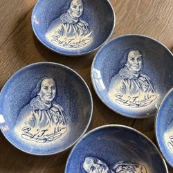 Vintage Ben Franklin Mini Plate