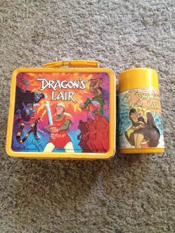 Vintage Dragon's Lair (video game) Lunch Box!
