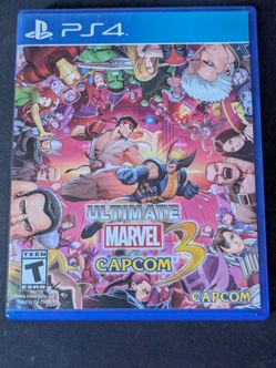 Ultimate Marvel vs. Capcom 3 PS4!