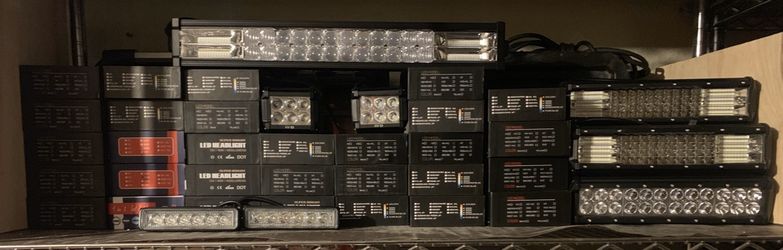 HEADLIGHTS FOG LIGHTS LED BAR INTERIOR ETC TODO CON GARANTIA
