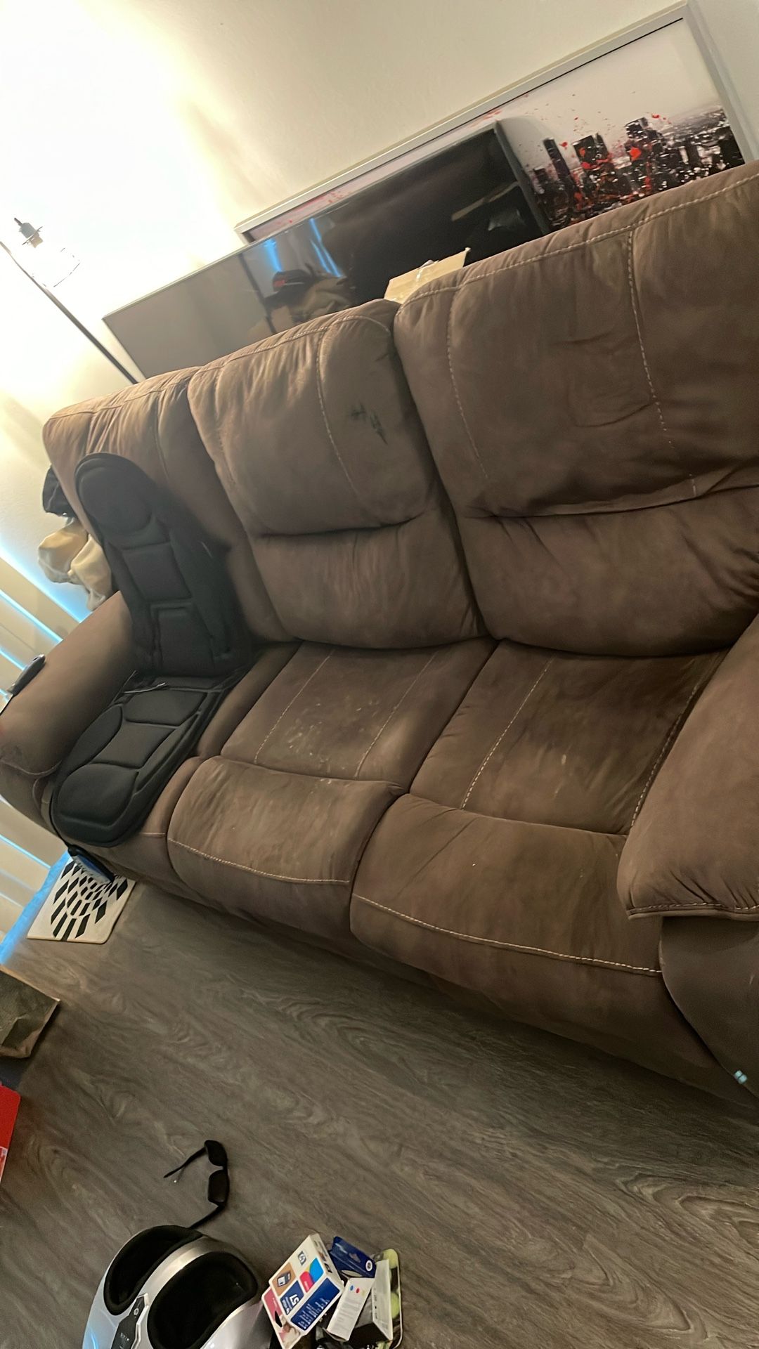 Costco Brand Recliner Sofa Needs To go Today