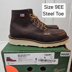 Danner Steel Toe Work Boots Size 9