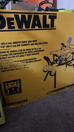 10”(25.4 cm) jobsite tables saw
