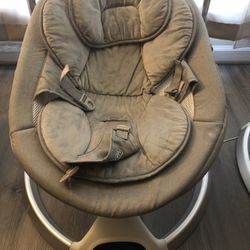 Gray Baby Swing