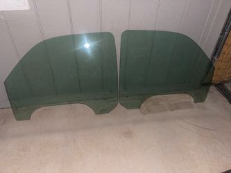 Driver and passenger window