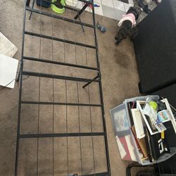 Full Size Folding Metal Bed Frame – $30