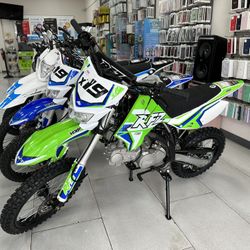 RFZ X19 125CC Dirt Bike Brand New! Finance For $50 Down Payment!!