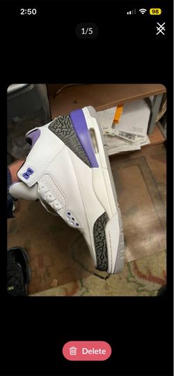 Jordan 3 dark iris