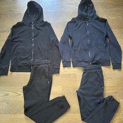 Mens Robert Barakett Hoodie With Joggers Set Size Small