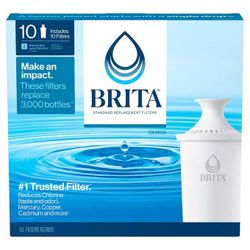 BRITA STANDARD REPLACEMENT FILTERS  7 Filters