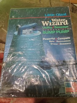 Little Giant Submersible Sump Pump