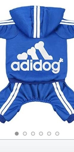 adidog size small hoodie/outfit. Nice material Warm (Does Not Fit My Dog)