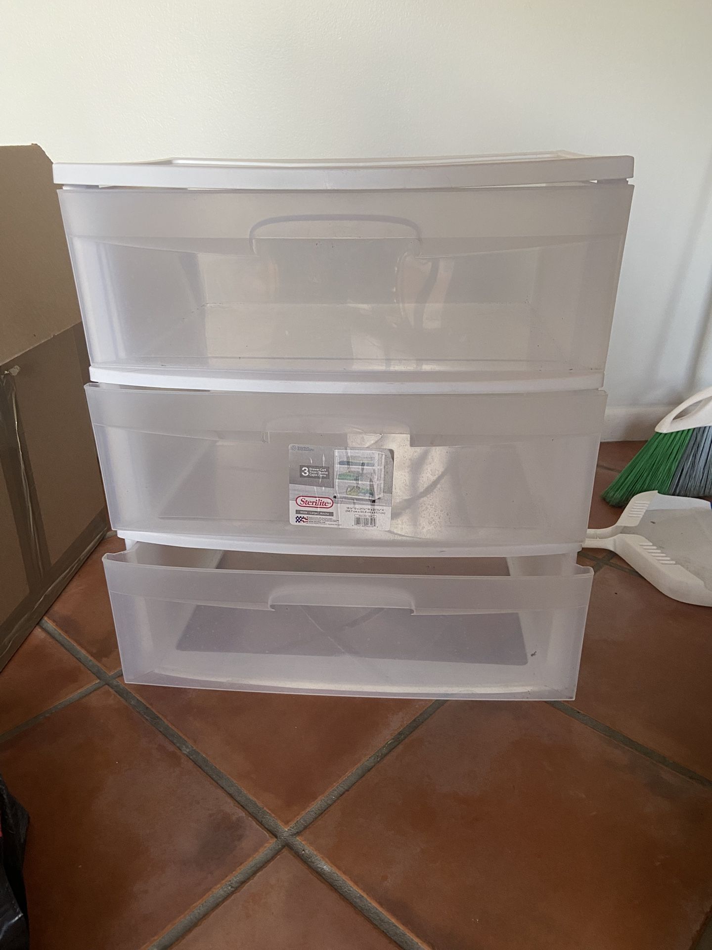 Plastic Storage Drawers 