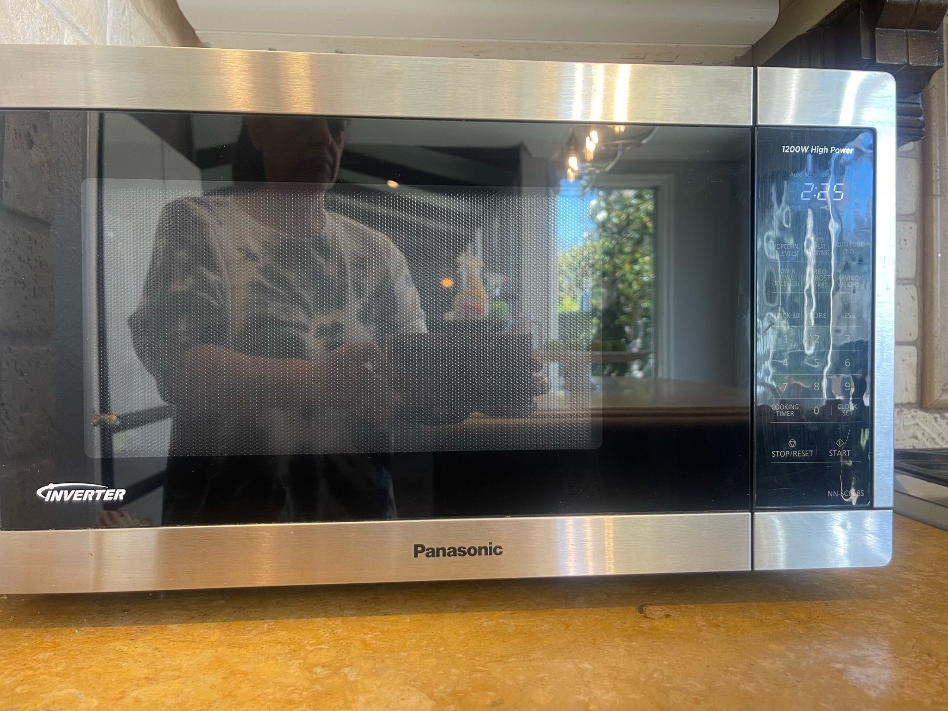 ⭐️ Panasonic Inverter Stainless Steel Microwave – 1200W High Power⭐️