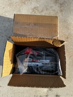 Milwaukee M18 high output 6.0 battery