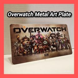 Overwatch Metal Art Plate 