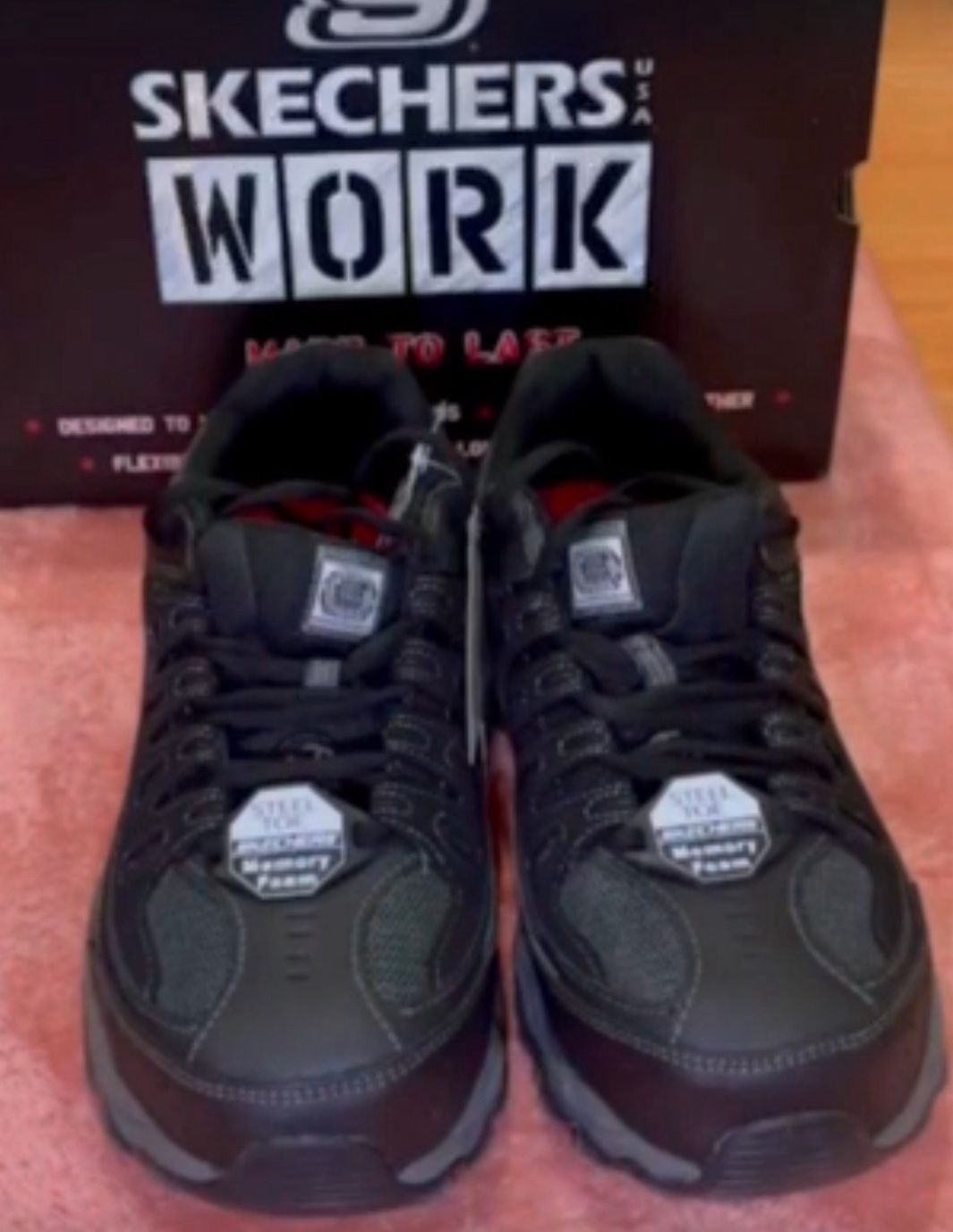 Sketchers Work Shoe- Steel Toe -Size: 11 Wide