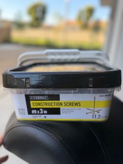 Everbilt #9 x 3 in Construction Screws 11.2 lb