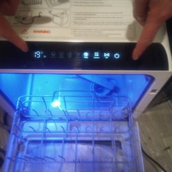 KAPAS Portable Countertop Dishwasher. 6