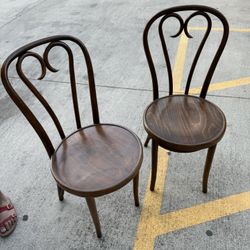 Antique Bentwood Chairs 