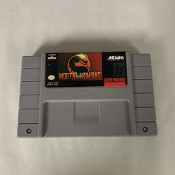 Mortal Kombat for Super Nintendo (SNES) | tested