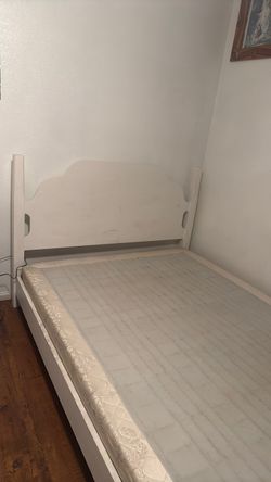 FREE Queen frame with box spring Nightstand