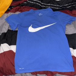 Blue Nike T Shirt