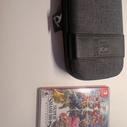 Nintendo Switch Lite Including Super Smash,  Rubber Case w/ Charger
