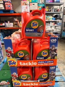 Tide Ultra Sport Liquid Laundry Detergent 130 Loads BRAND NEW ONLY $17.99