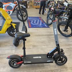 QBEAR FG8H Sit Down Scooter Removable