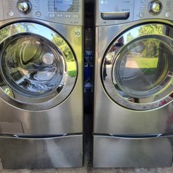 LG  DIRECT DRIVE WITH STEAM WASHER N DRYER