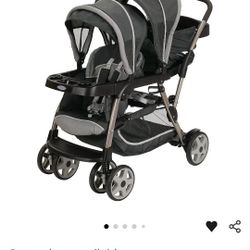 Graco Ready2Grow LX Stroller | 12 Riding Options | Accepts 2 Graco SnugRide Infant Car Seats