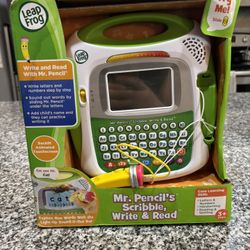 LeapFrog Mr. Pencil’s Scribble, Write & Read Learning Console — Fun Way to Learn!