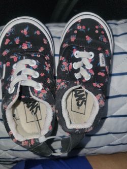 Vans Little Girls Shoes Size 5