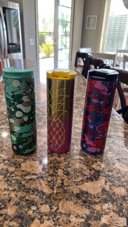 Starbucks tumblers