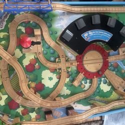 Train Table With Tracks 