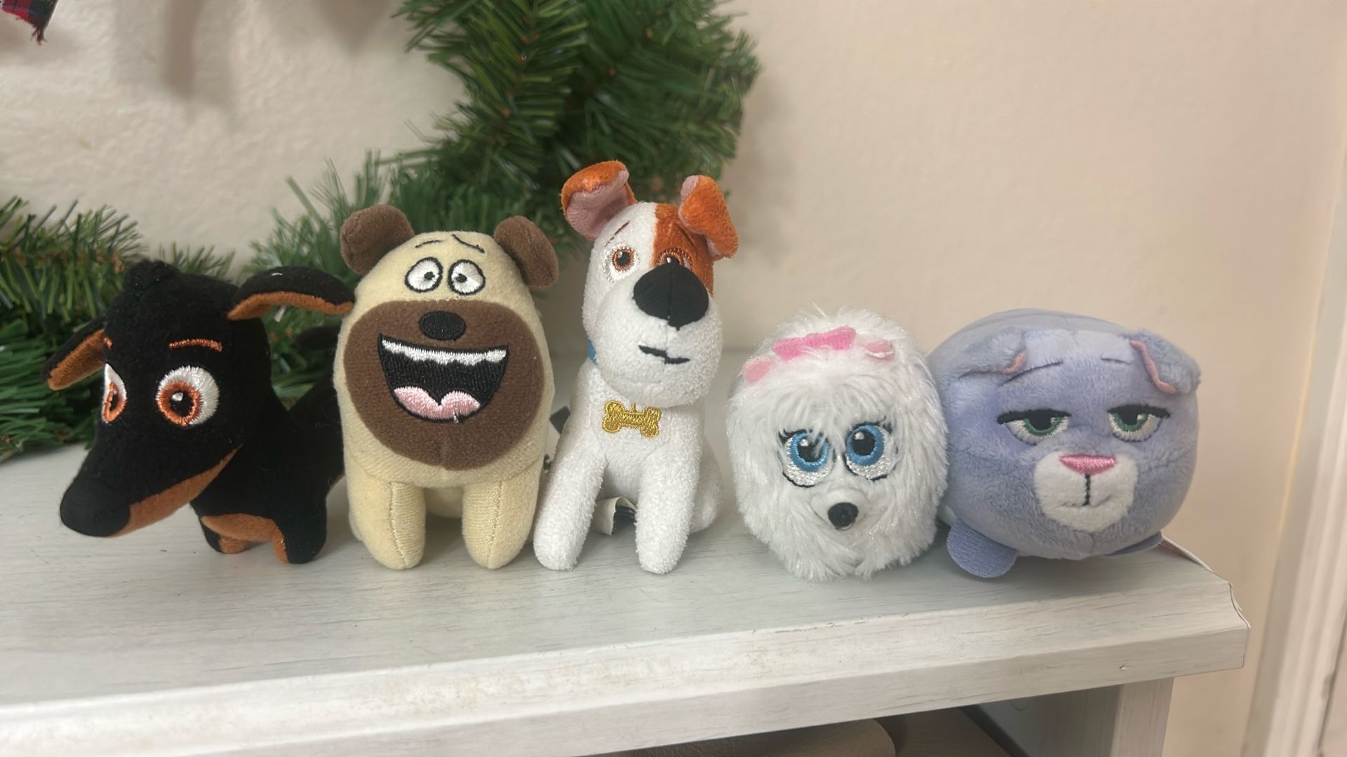 Secret Life Of Pets Tiny Plushies 5 Characters Set