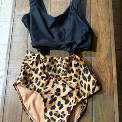 Girls Swimsuit Size Large 10/12