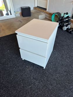 White small dresser