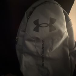 Under Armour grey backpack Back to school book bag