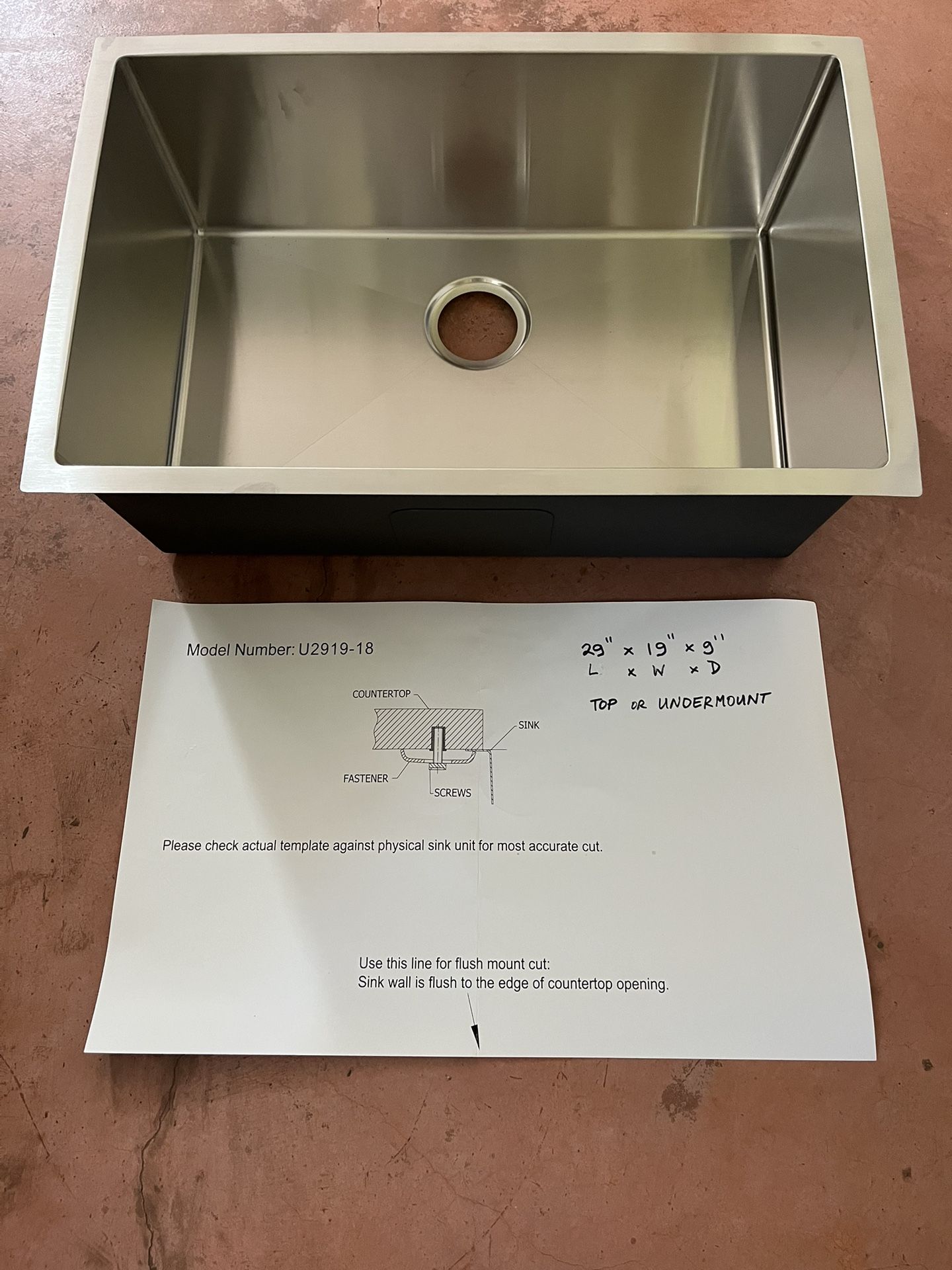 New Kitchen Sink