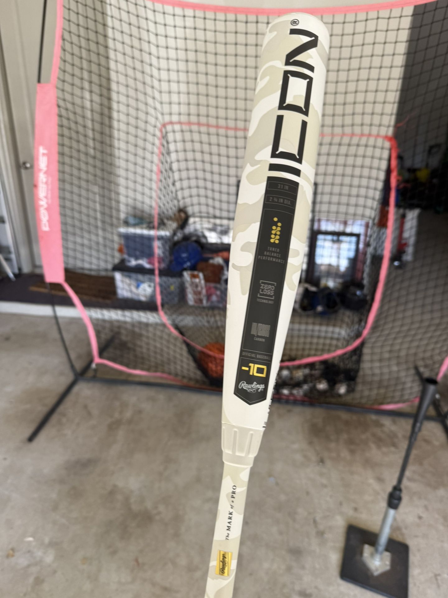 Baseball Bat Rawlings Icon 31 Drop 10 - Power! New!