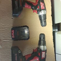 Cordless Drills with charger