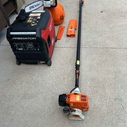Generador $370. Serrucho stihl de extencion ht-131 $500. Motosierra Stihl ms261 $390