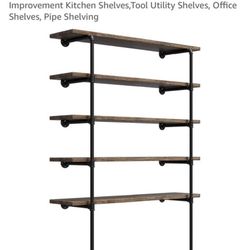 FOF Friend Of Family Industrial Pipe Shelf