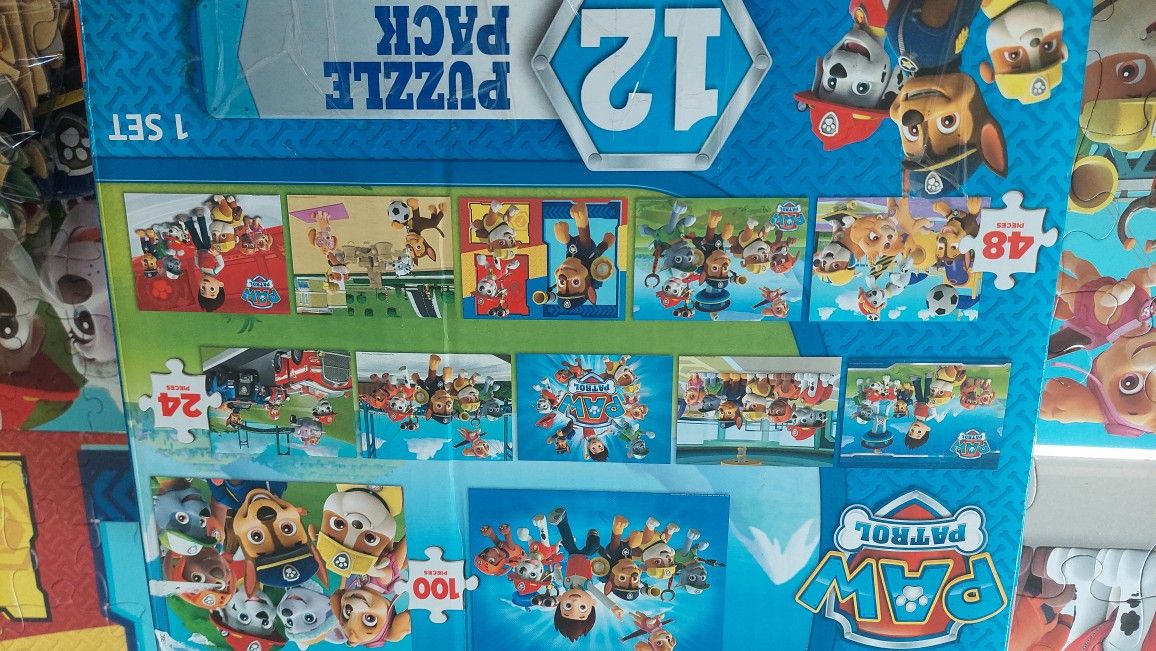 Paw Patrol Puzzles