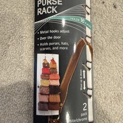 Over The Door Purse Rack