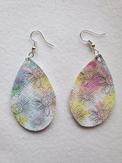 Teardrop earrings handmade